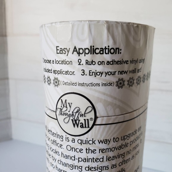 Vinyl Lettering Wall Art - Picture 4 of 7